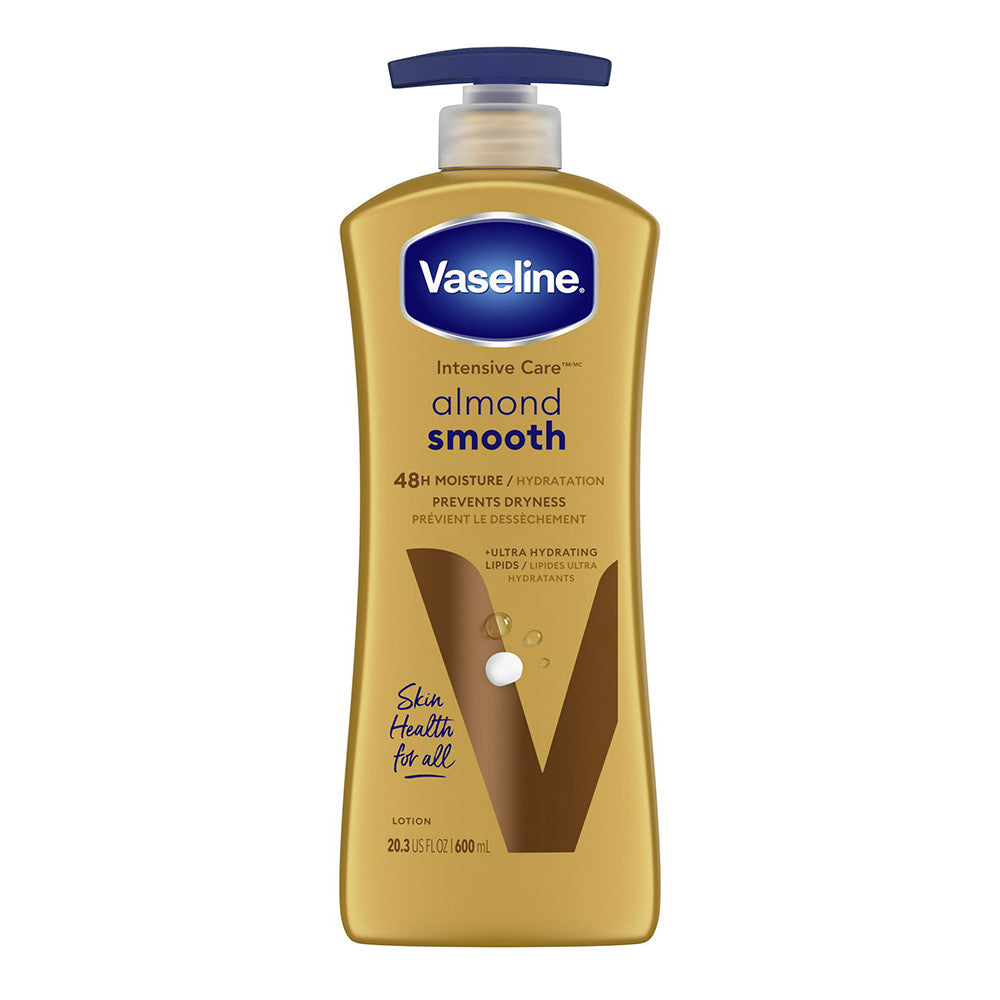 Vaseline Intensive Care Smooth Lotion, Almond, 20.3 Oz